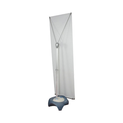 Retractable banner stand display for trade shows, exhibitions, and special event marketing