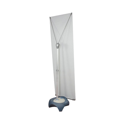 Retractable banner stand display for trade shows, exhibitions, and special event marketing
