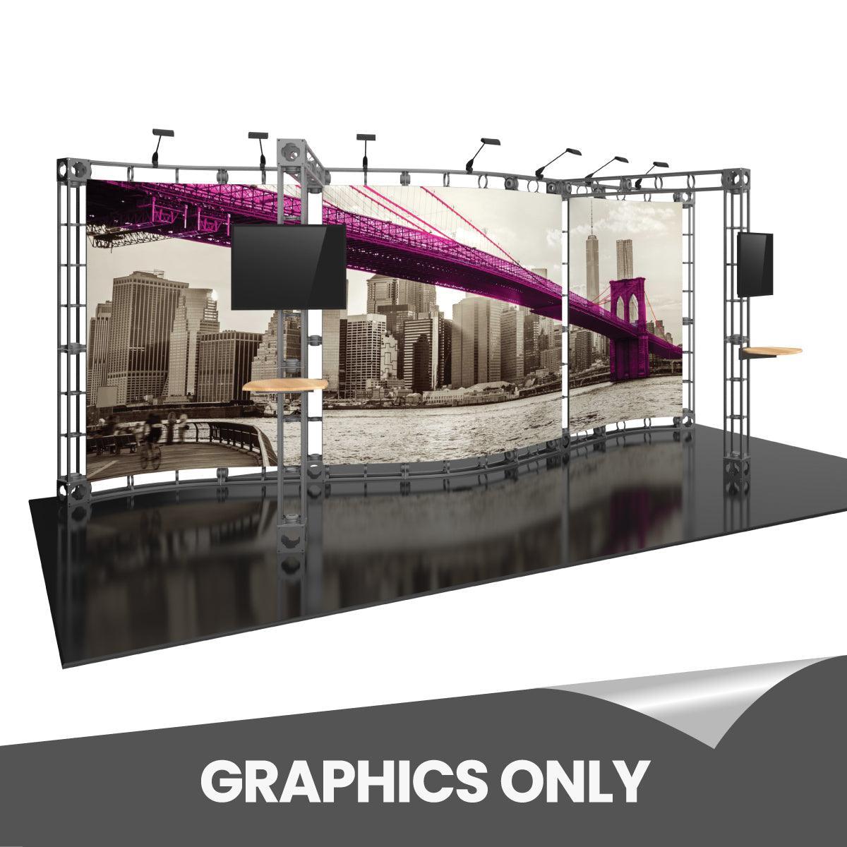 Callisto Truss Replacement Graphics - TradeShowPlus