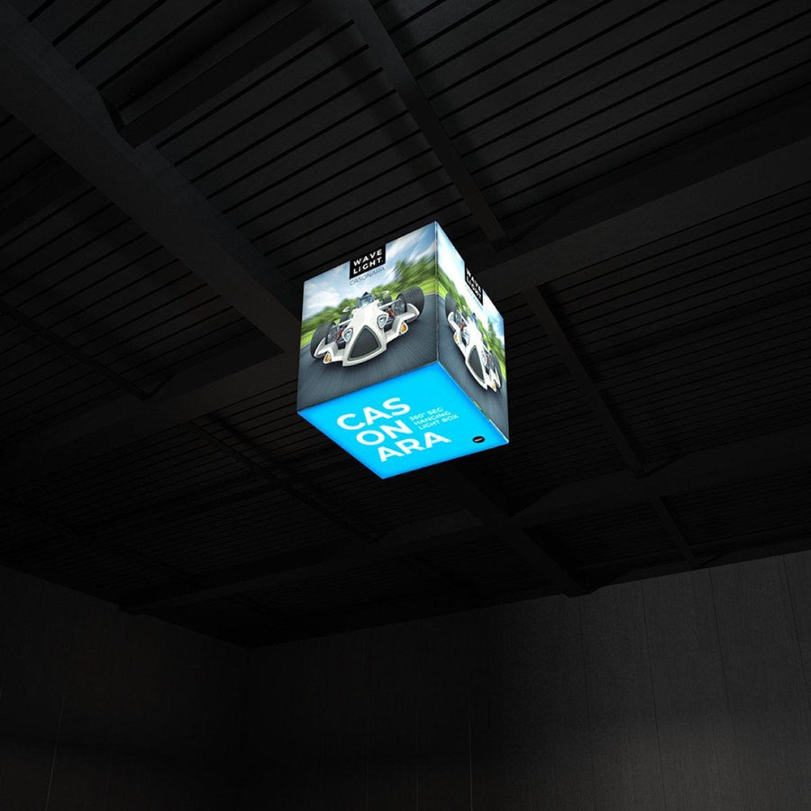 Casonara Hanging Lightbox 100L (Graphics) - TradeShowPlus