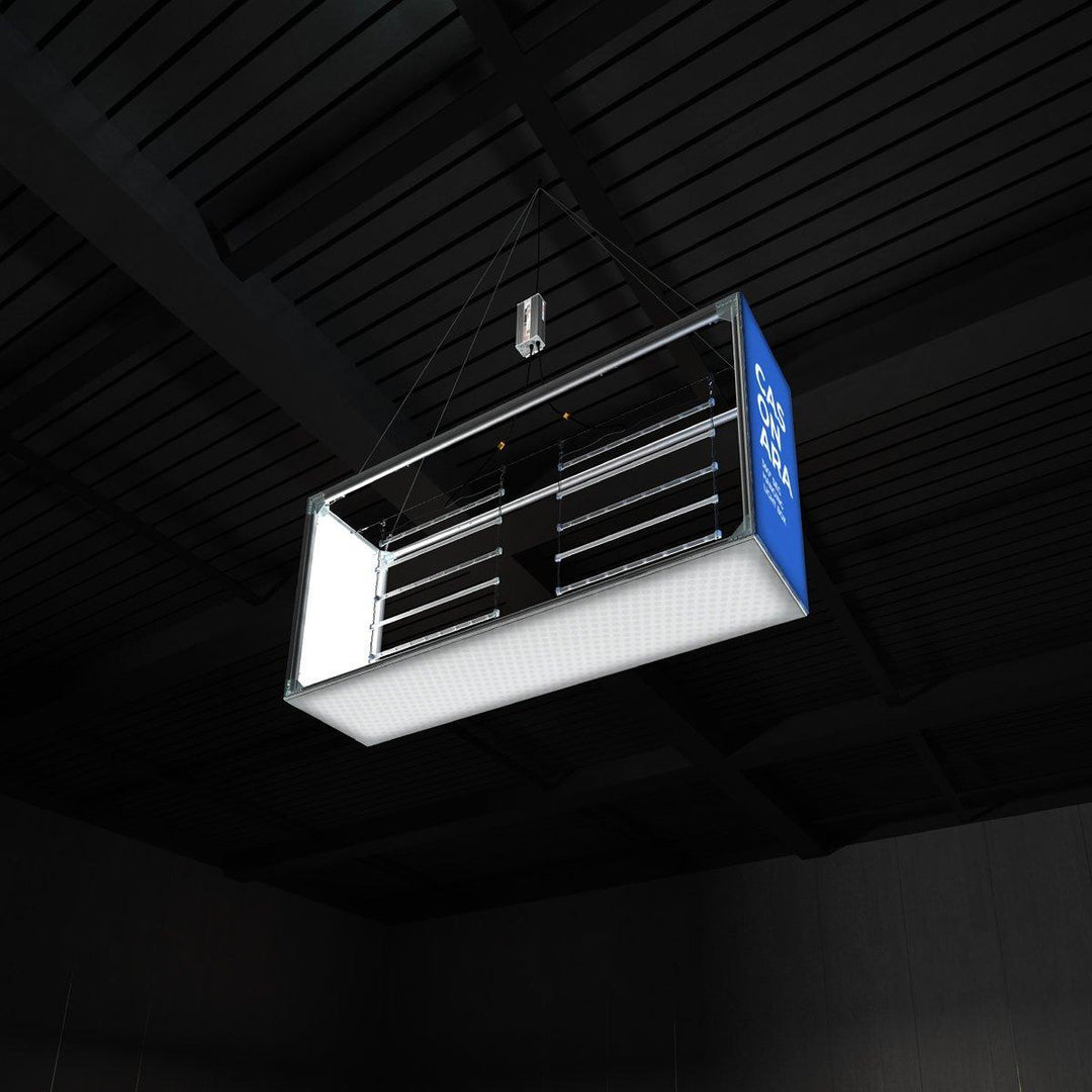 Casonara Hanging Lightbox 200M (Graphics) - TradeShowPlus