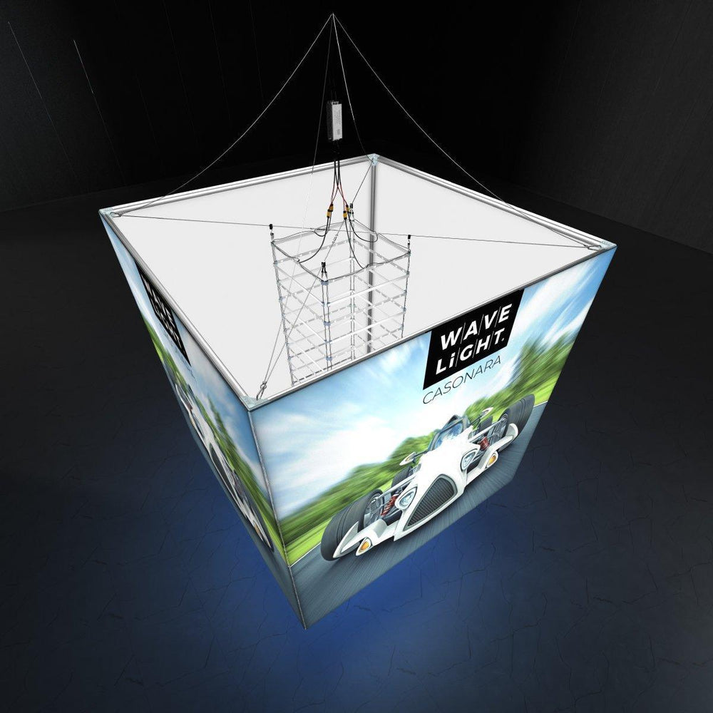 Casonara Hanging Lightbox 240L (Graphics) - TradeShowPlus