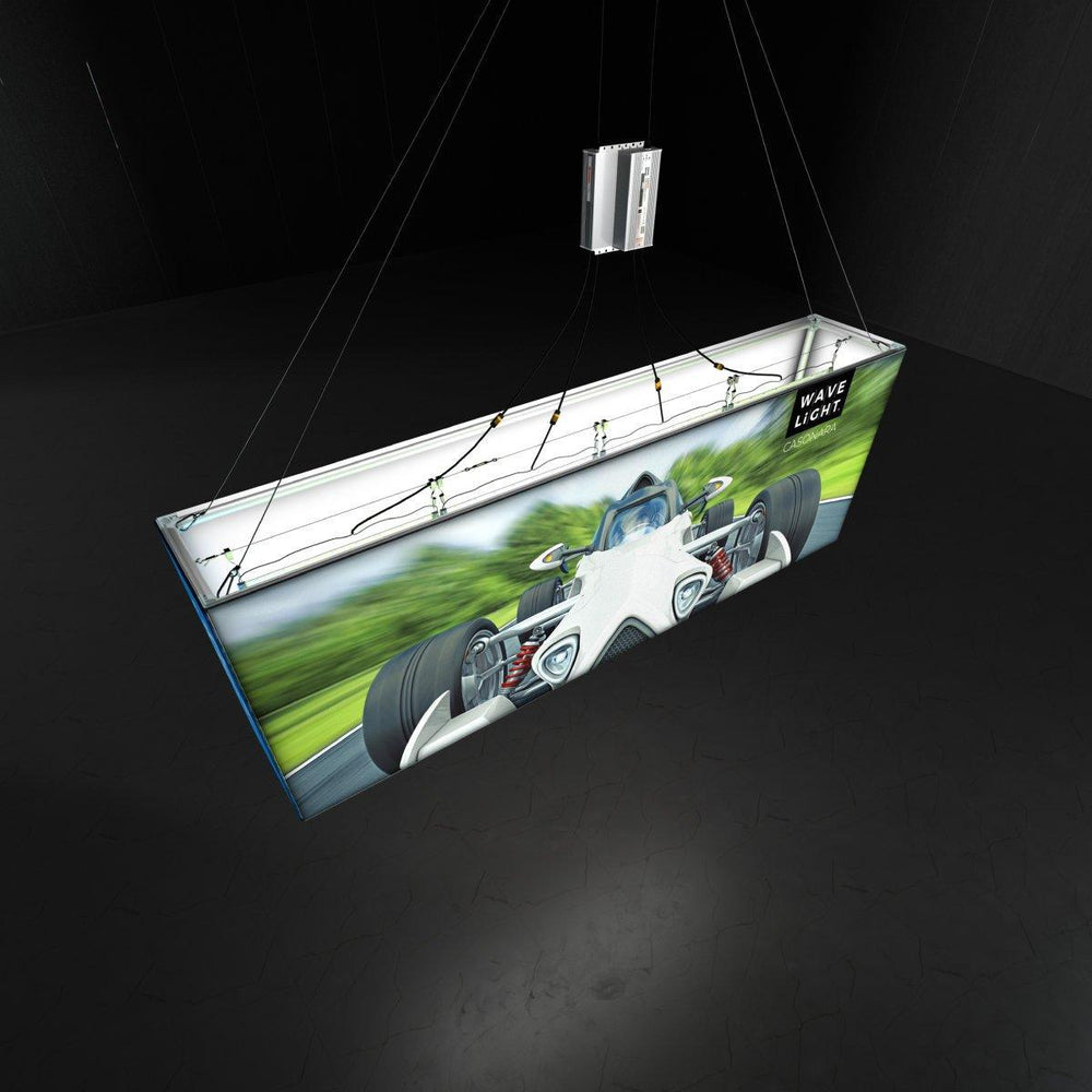 Casonara Hanging Lightbox 300M (Graphics) - TradeShowPlus