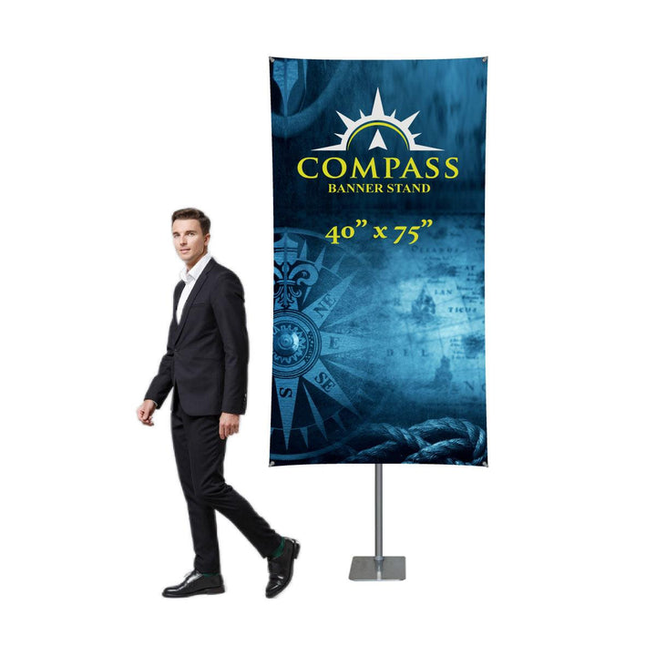 Compass Banner Stand - TradeShowPlus
