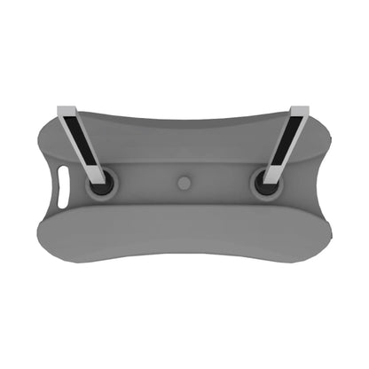 Top view of a double-point water base stand for sturdy trade show and exhibition displays