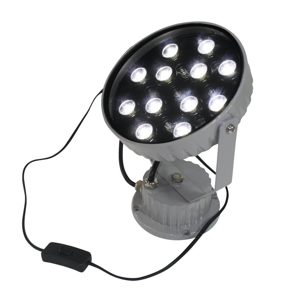 LED spotlight fixture with multiple bright bulbs ideal for trade shows and special event lighting