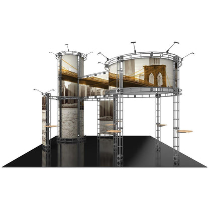 Corvus 20ft Island Truss Display - TradeShowPlus