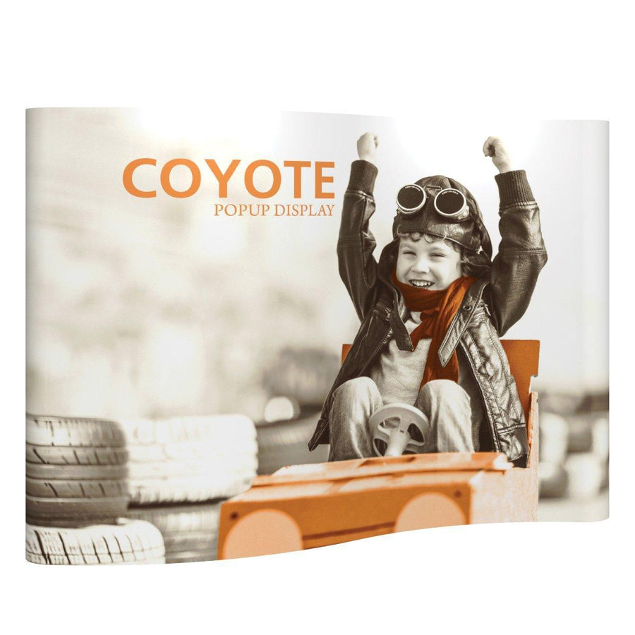 Coyote 11ft Serpentine Mural (Graphics) - TradeShowPlus