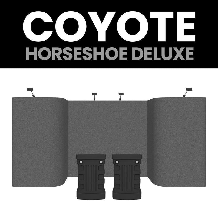 Coyote 16ft Horseshoe Deluxe Fast Kit - TradeShowPlus