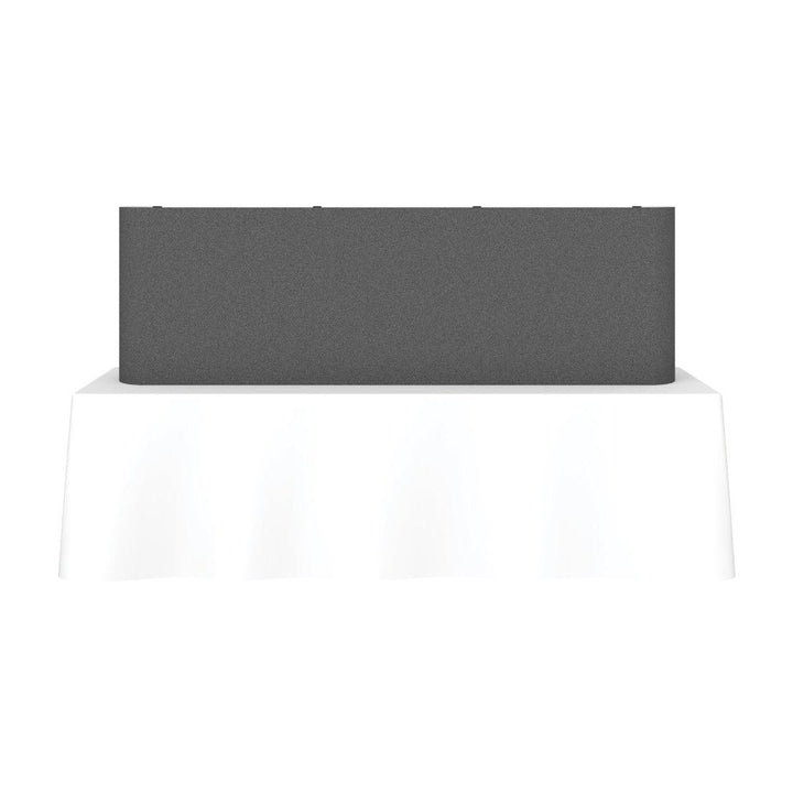 Coyote 8ft Short Straight Fabric Tabletop Display - TradeShowPlus