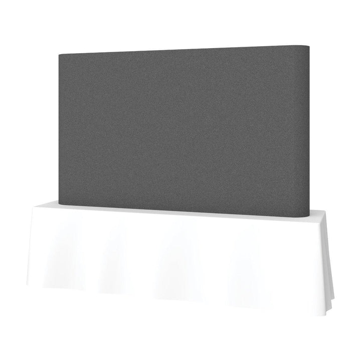 Coyote 8ft Straight Fabric Tabletop Display - TradeShowPlus