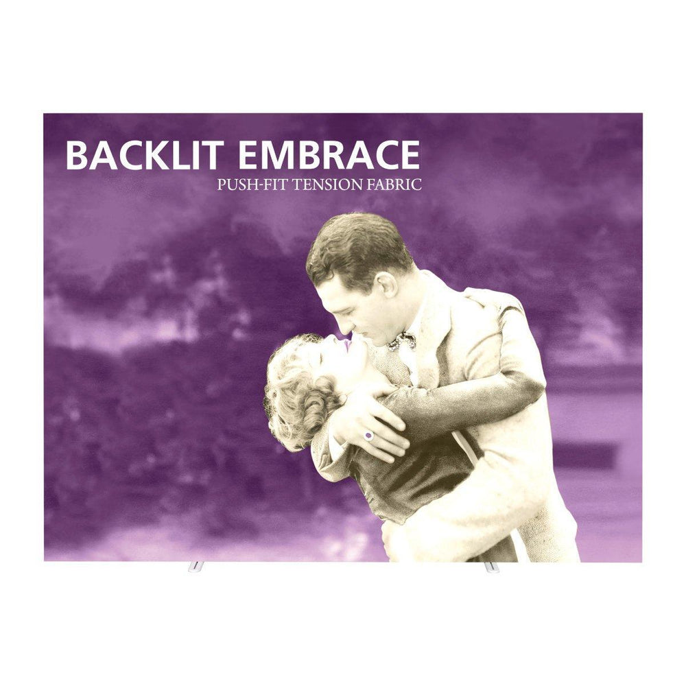Embrace 10ft Backlit Display (Graphics Only) - TradeShowPlus