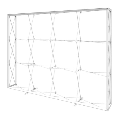 10ft collapsible frame display for trade shows and exhibitions with lightweight structure