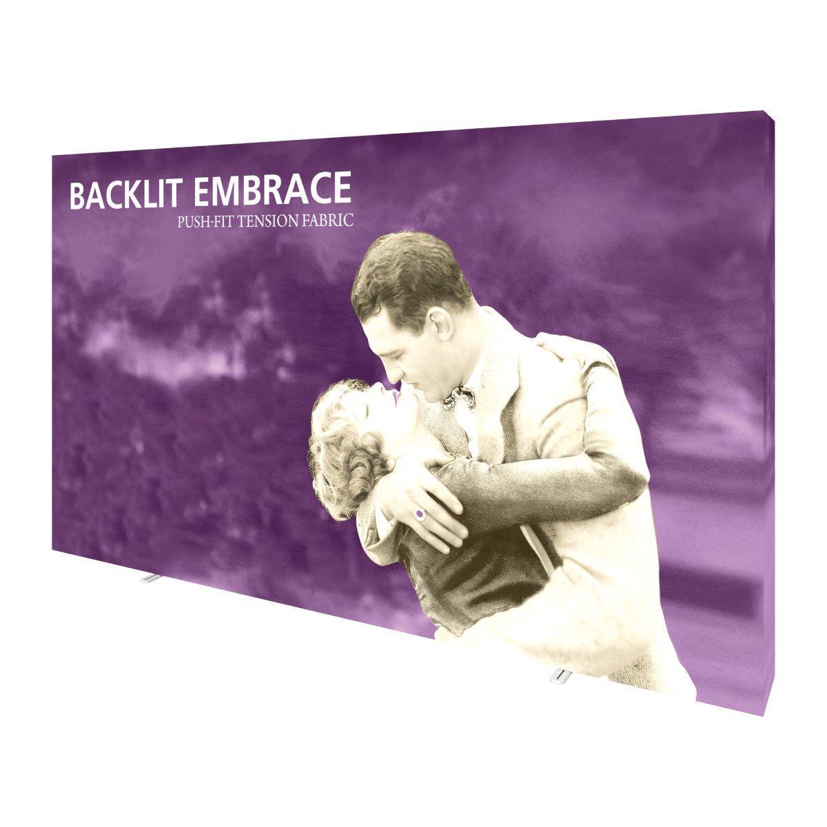 Embrace 12.25ft Backlit Display (Graphics Only) - TradeShowPlus