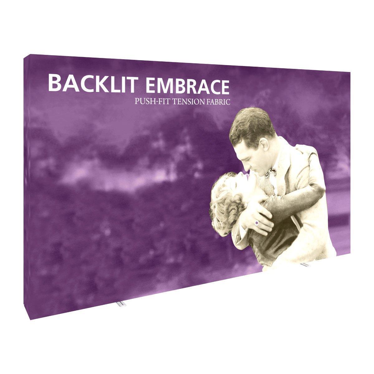 Embrace 12.25ft Backlit Display (Graphics Only) - TradeShowPlus