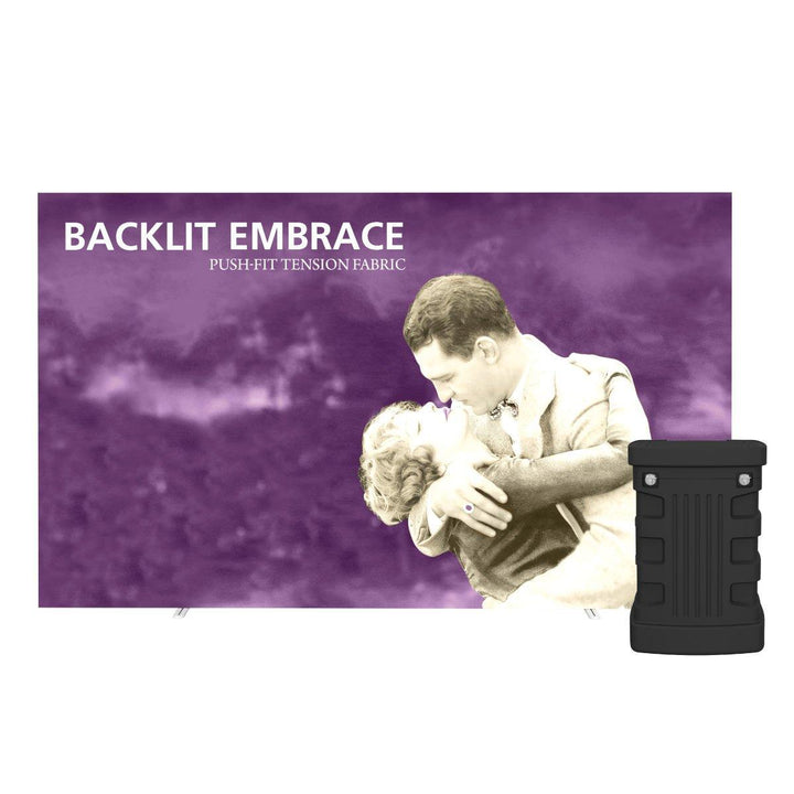 Embrace 12.25ft Backlit Display - TradeShowPlus