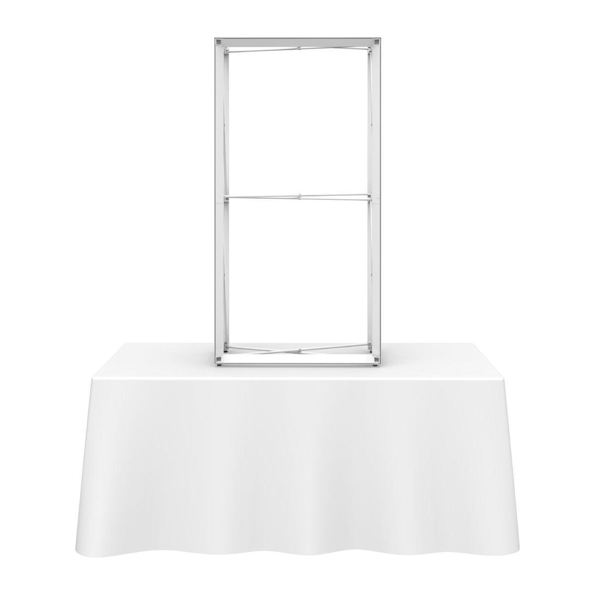 Embrace 2.5ft Extra Tall Tabletop Display - TradeShowPlus