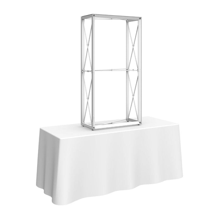 Embrace 2.5ft Extra Tall Tabletop Display - TradeShowPlus