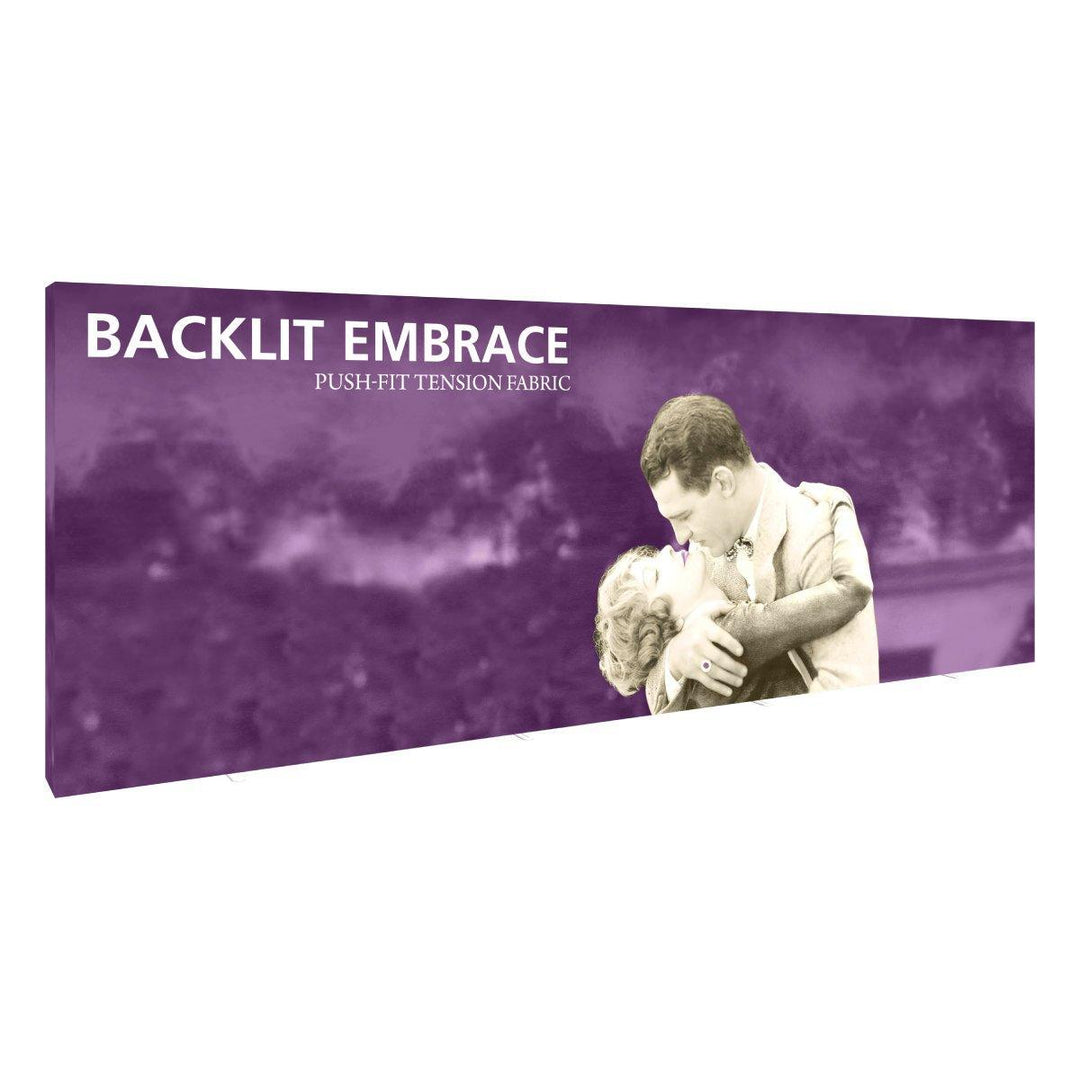 Embrace 20ft Backlit Display (Graphics Only) - TradeShowPlus