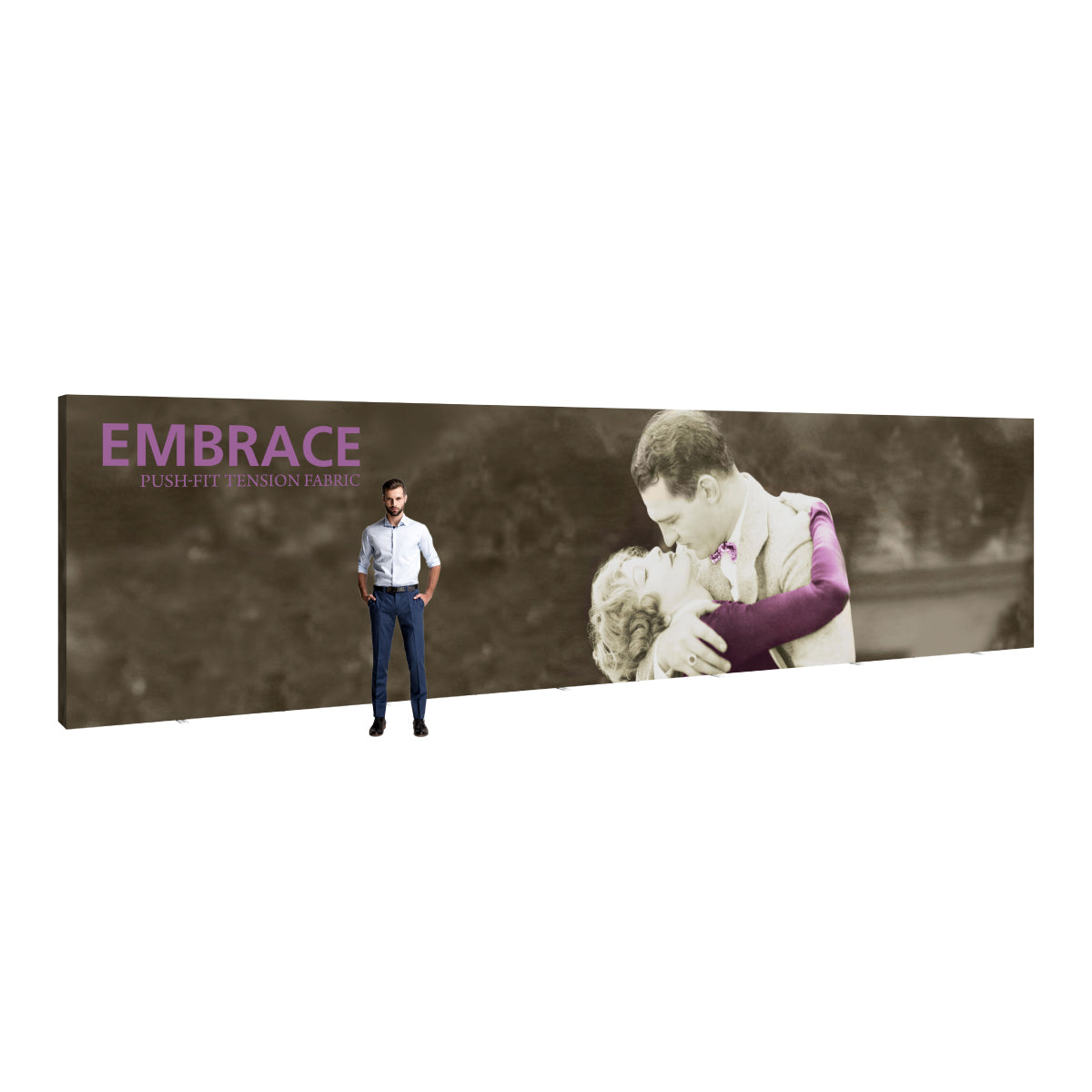 Embrace 30ft Full Height Push-fit Tension Fabric Display