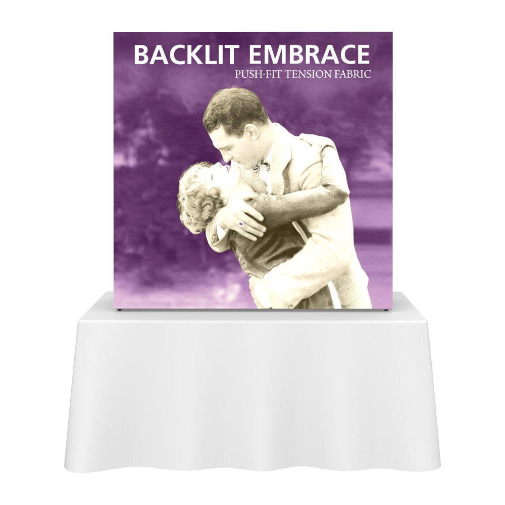 Embrace 5ft Backlit Tabletop (Graphics Only) - TradeShowPlus