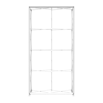 5ft tall collapsible frame display ideal for trade shows, exhibitions, and special event graphics