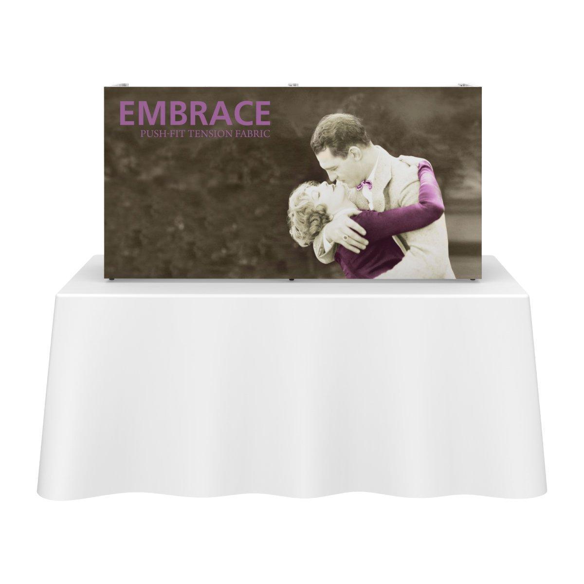 Embrace 5ft Tabletop Display - TradeShowPlus