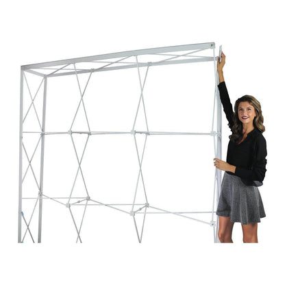 Embrace 7.5ft Backlit Display - TradeShowPlus