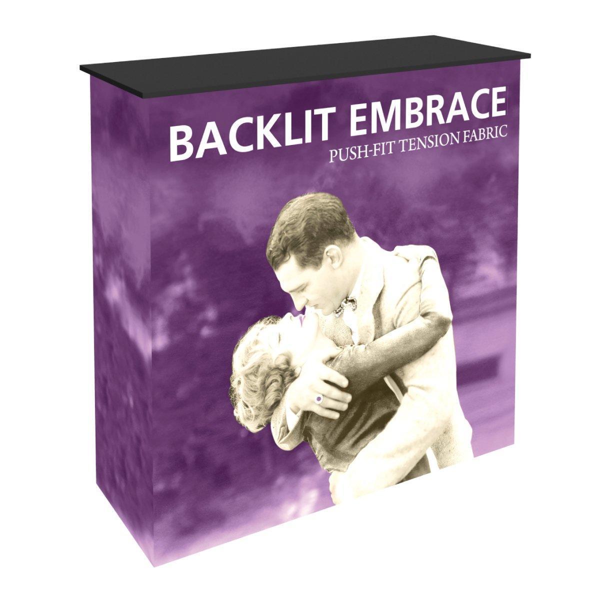 Embrace Backlit Counter - TradeShowPlus