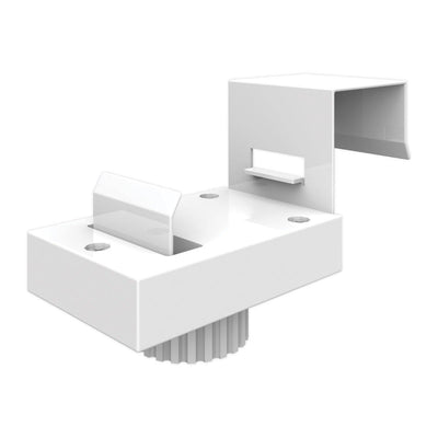 Trade show connector bracket designed for assembling modular exhibition and event displays