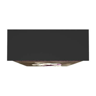 Trade show counter with large fabric graphic panel for exhibitions and special event displays