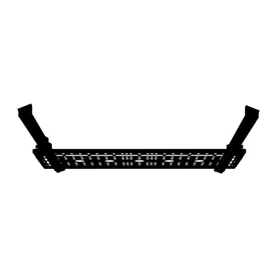 Adjustable monitor mount bracket for trade show and exhibition display setups