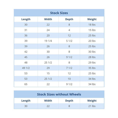 Trade show shipping case with wheels and a carrying handle for exhibitions and events