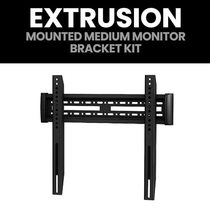 Extrusion Mounted Medium Monitor Bracket Kit - TradeShowPlus