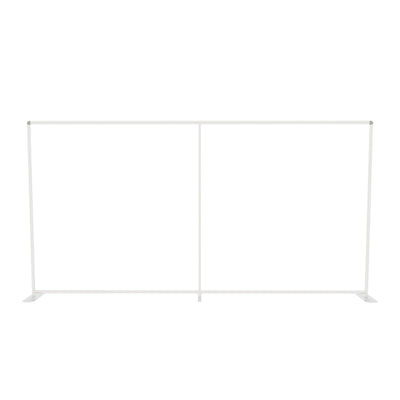 Straight frame display stand for trade shows and exhibitions