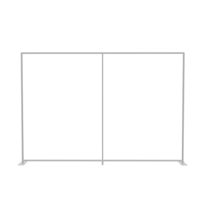 Straight metal frame structure for trade shows and exhibitions backdrop display