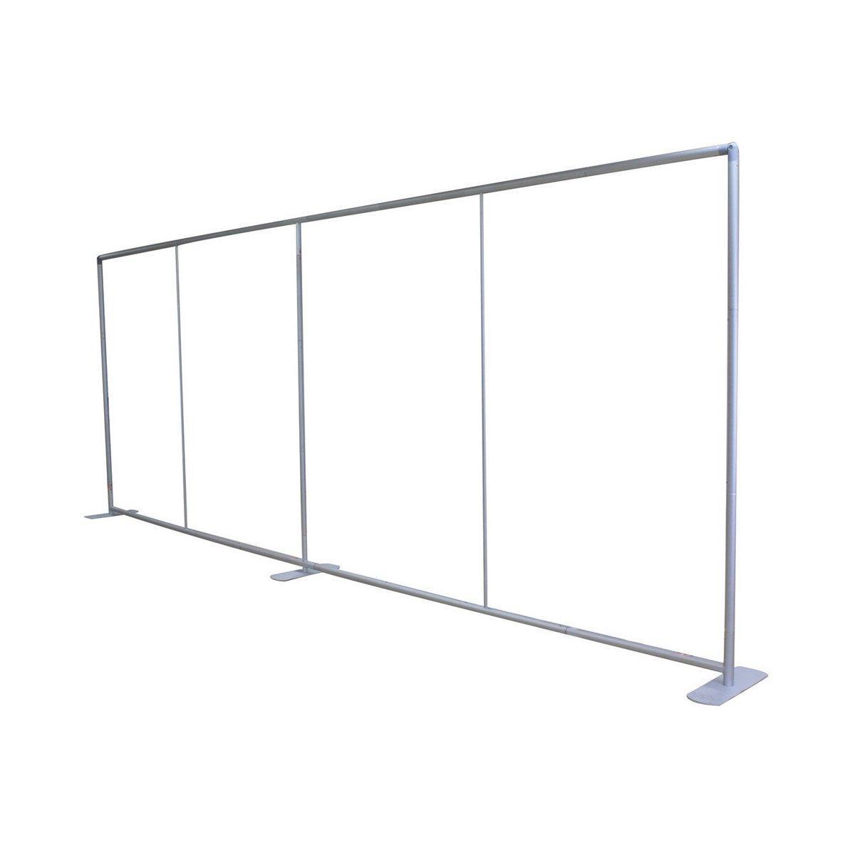 EZ Tube 20ft Straight Display - TradeShowPlus