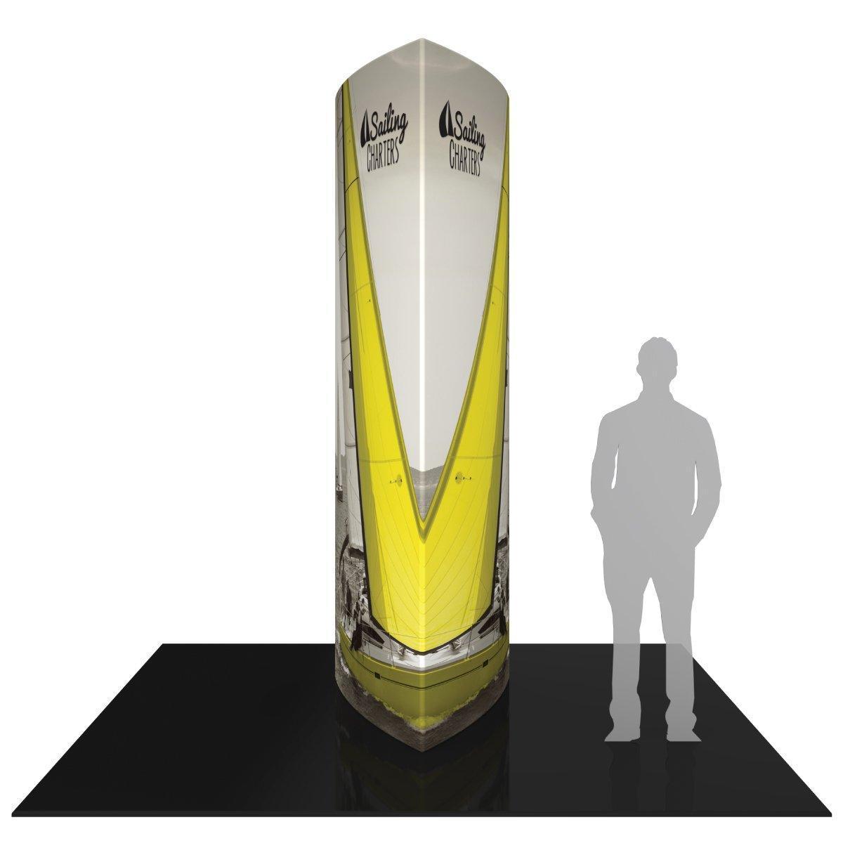 Formulate 10ft Shield Tower - TradeShowPlus