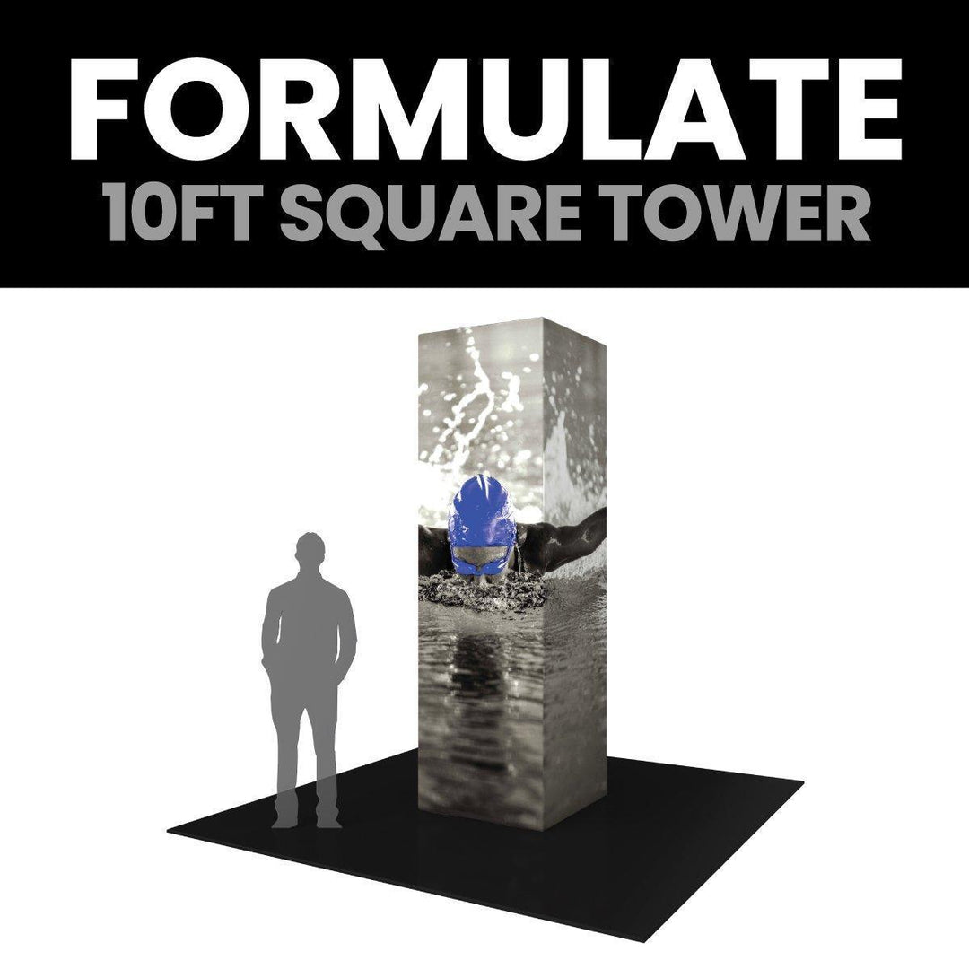 Formulate 10ft Square Tower - TradeShowPlus