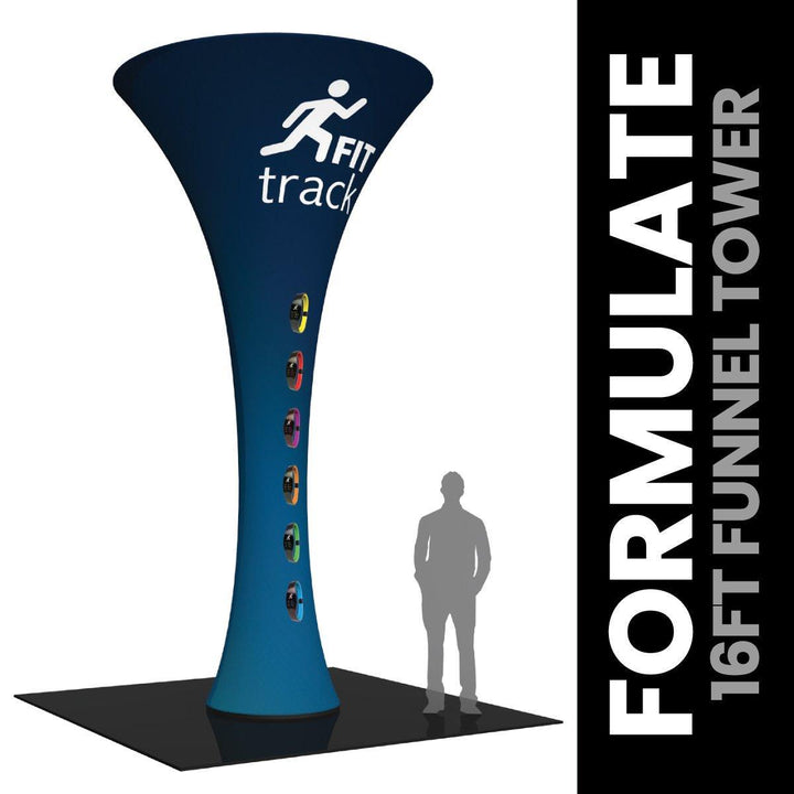 Formulate 16ft Funnel Tower - TradeShowPlus