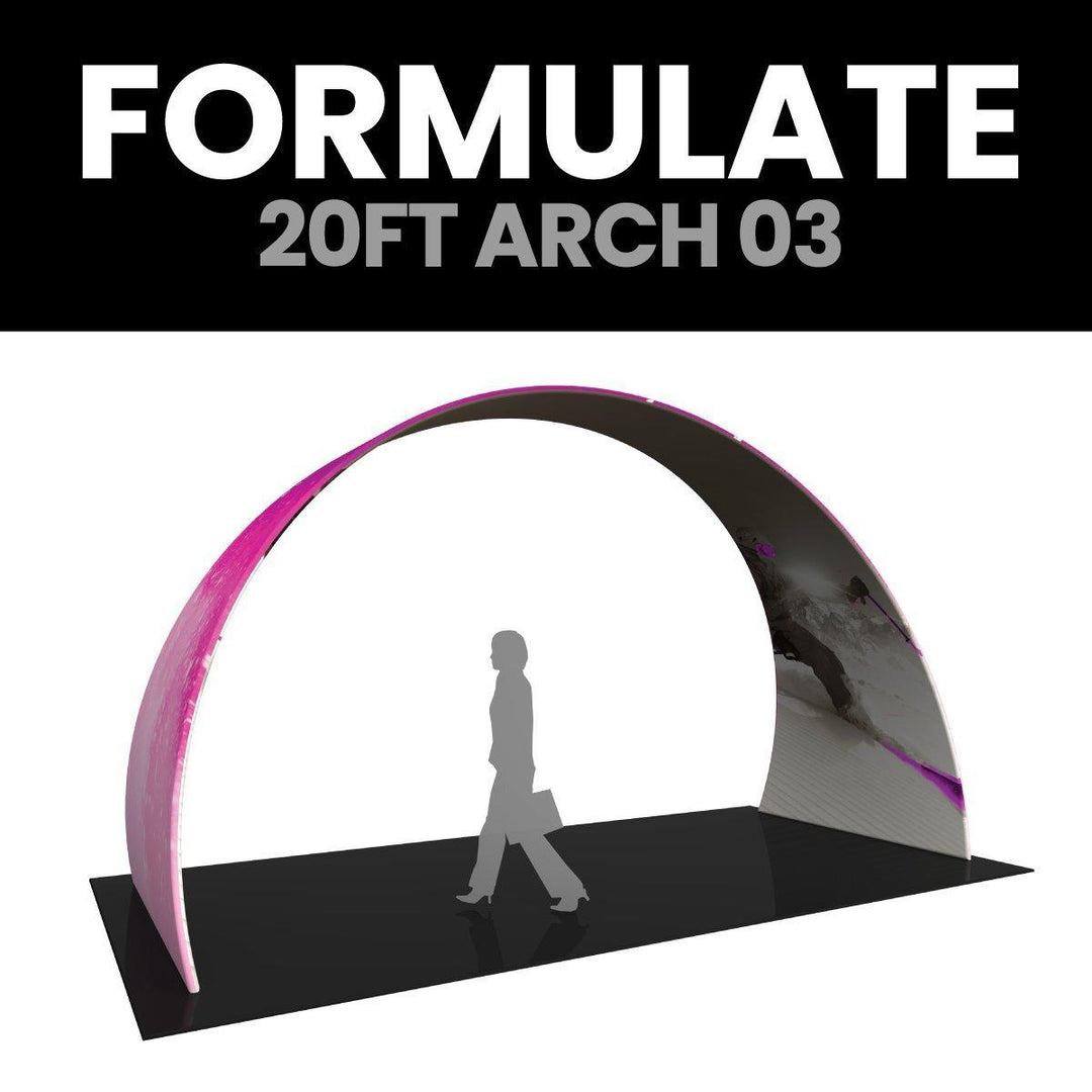 Formulate 20ft Arch 03 Display - TradeShowPlus