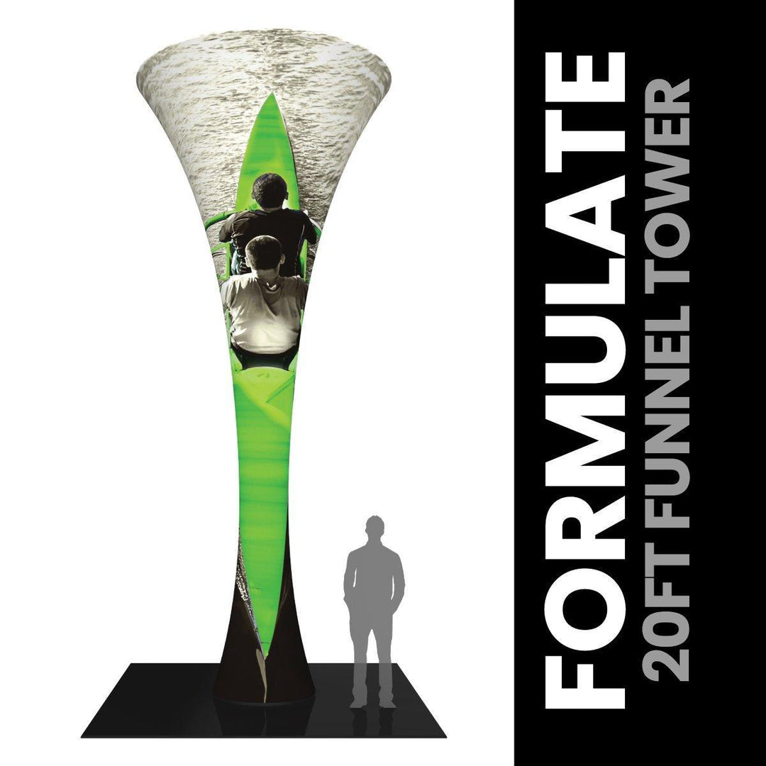 Formulate 20ft Funnel Tower - TradeShowPlus