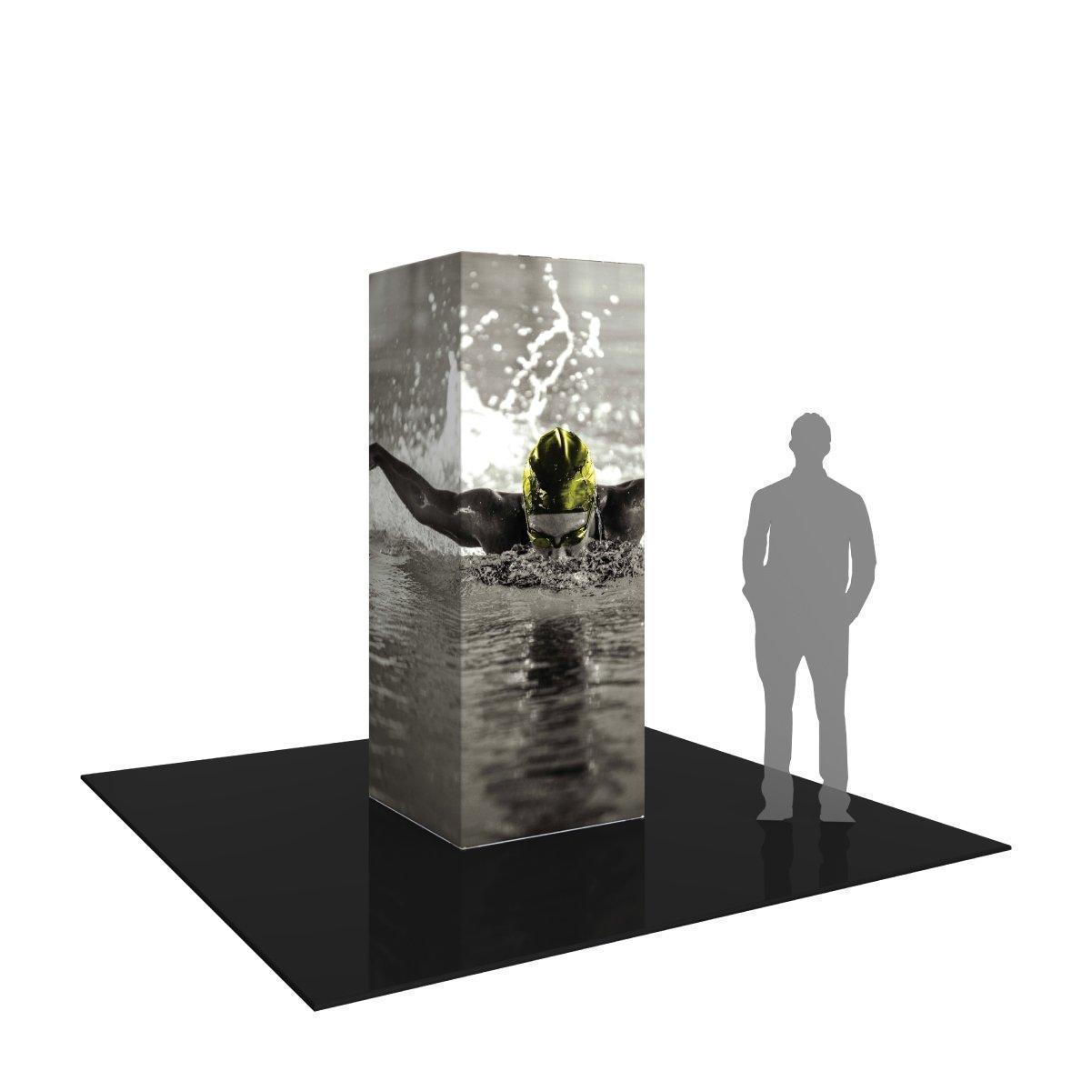 Formulate 8ft Square Tower - TradeShowPlus