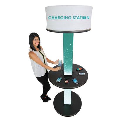 Formulate Backlit Charging Tower - TradeShowPlus