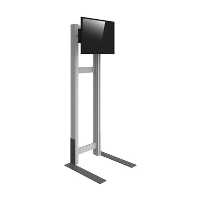 Modular monitor stand display for trade shows, exhibitions, and special event presentations