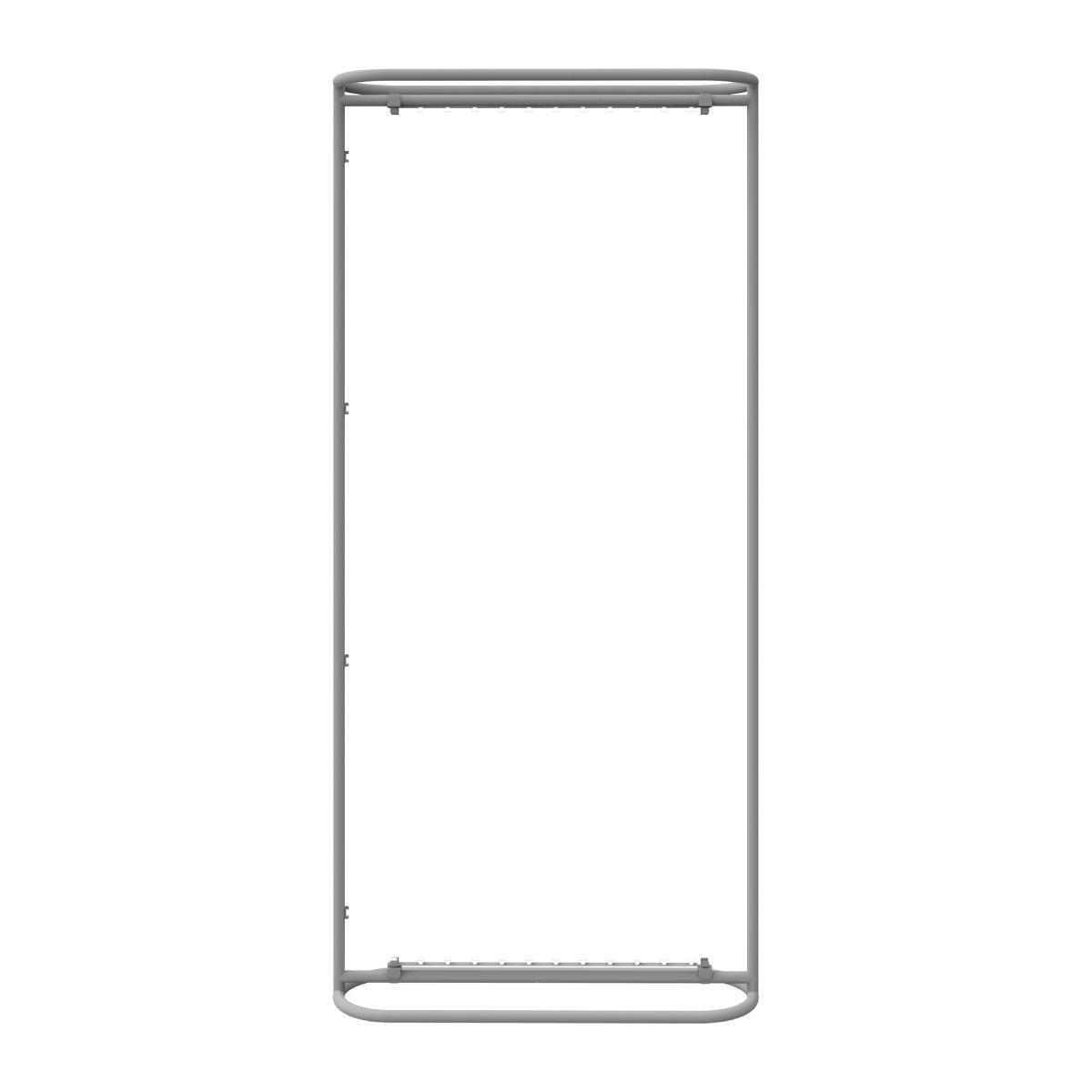 Backlit frame structure for trade show displays and exhibition booths