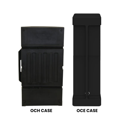 Trade show portable OCH and OCE cases for event equipment protection and transport