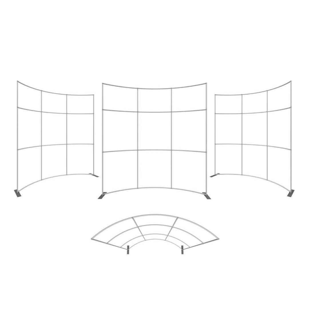 Formulate Master 10ft Horizontal Curve Display 01 - TradeShowPlus