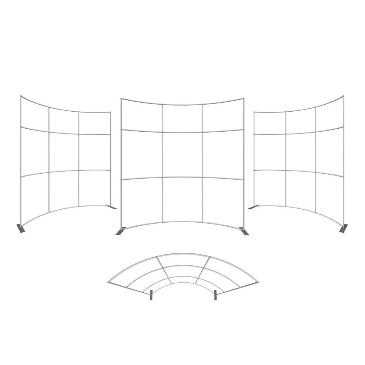 Formulate Master 10ft Horizontal Curve Display 01 - TradeShowPlus