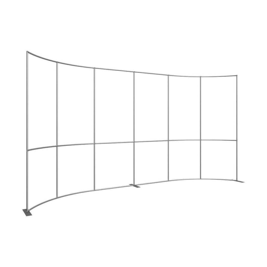 Formulate Master 20ft Horizontal Curve 10ft Tall Display - TradeShowPlus